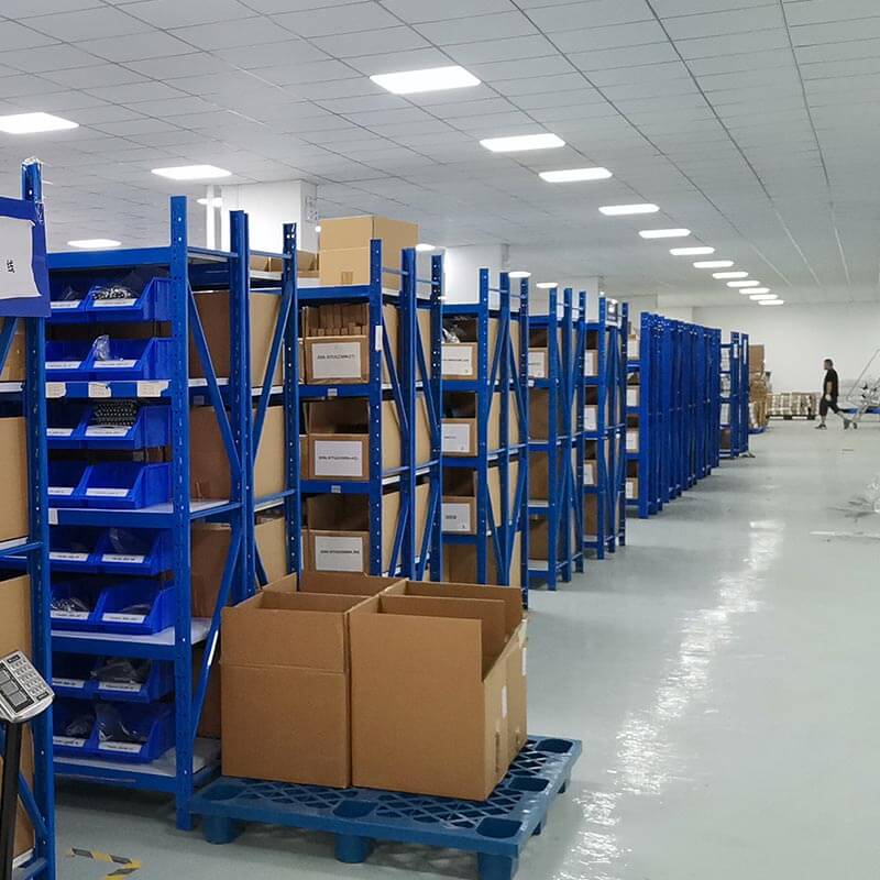 The factory has large inventory